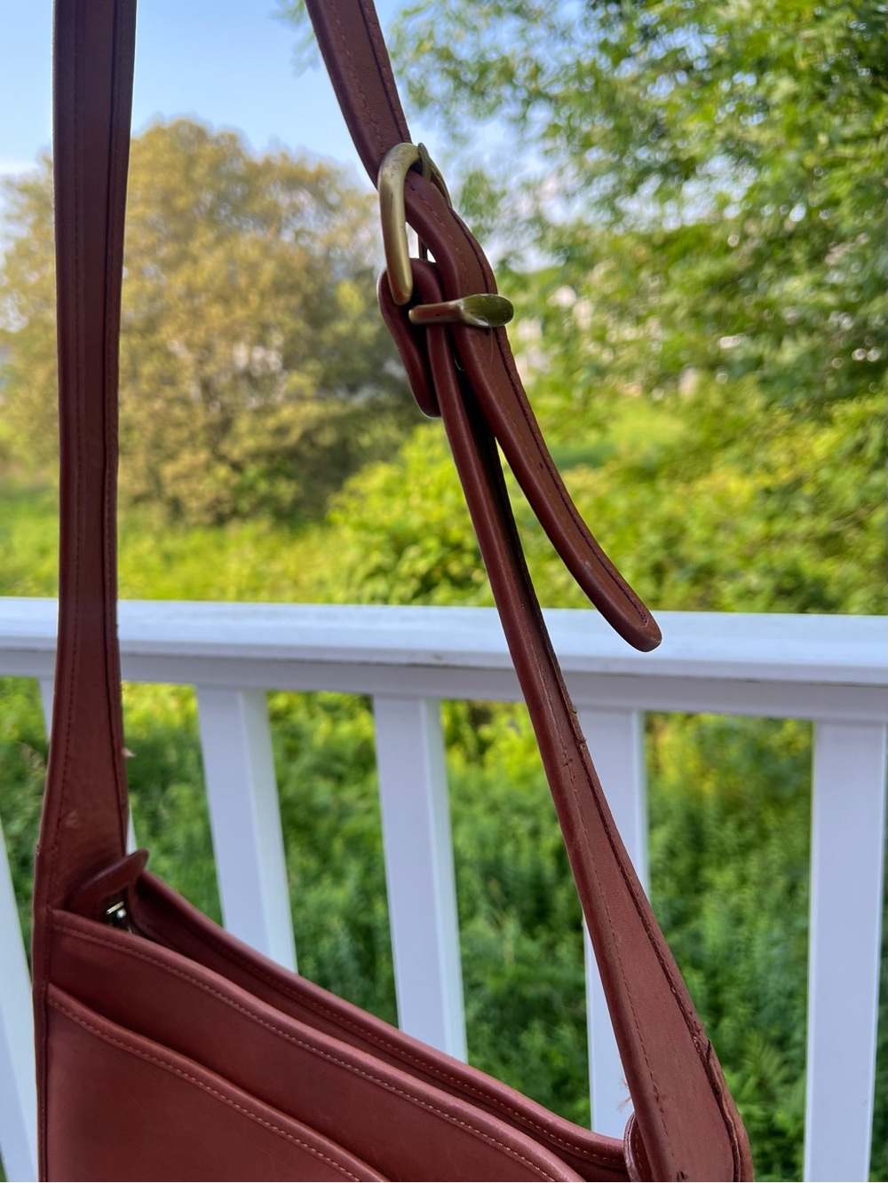 COACH Vintage Turnlock Shoulder bag Brown Leather Classic Elegant Design HandBag - Picture 9 of 13